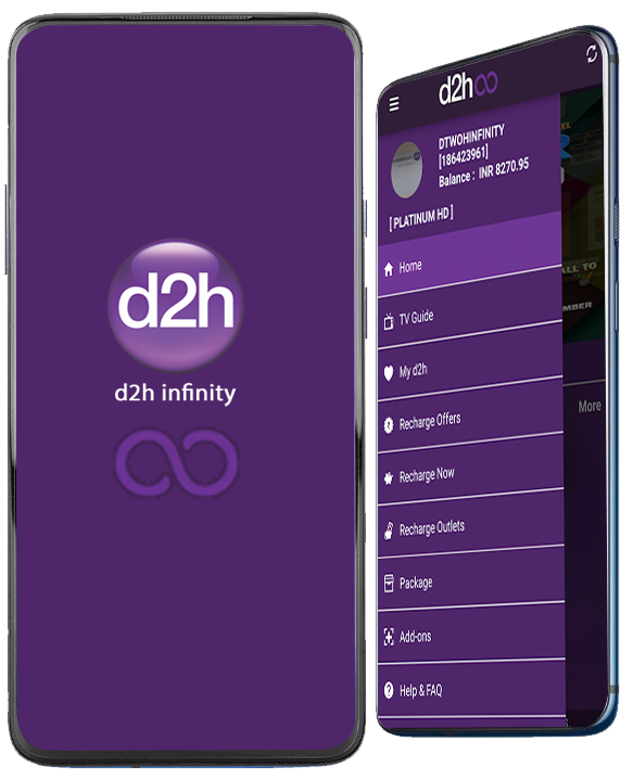 d2h mobile infinity